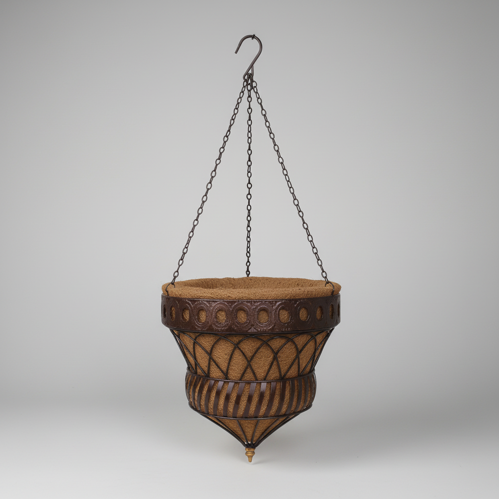 Queen Anne Parasol Hanging Planter