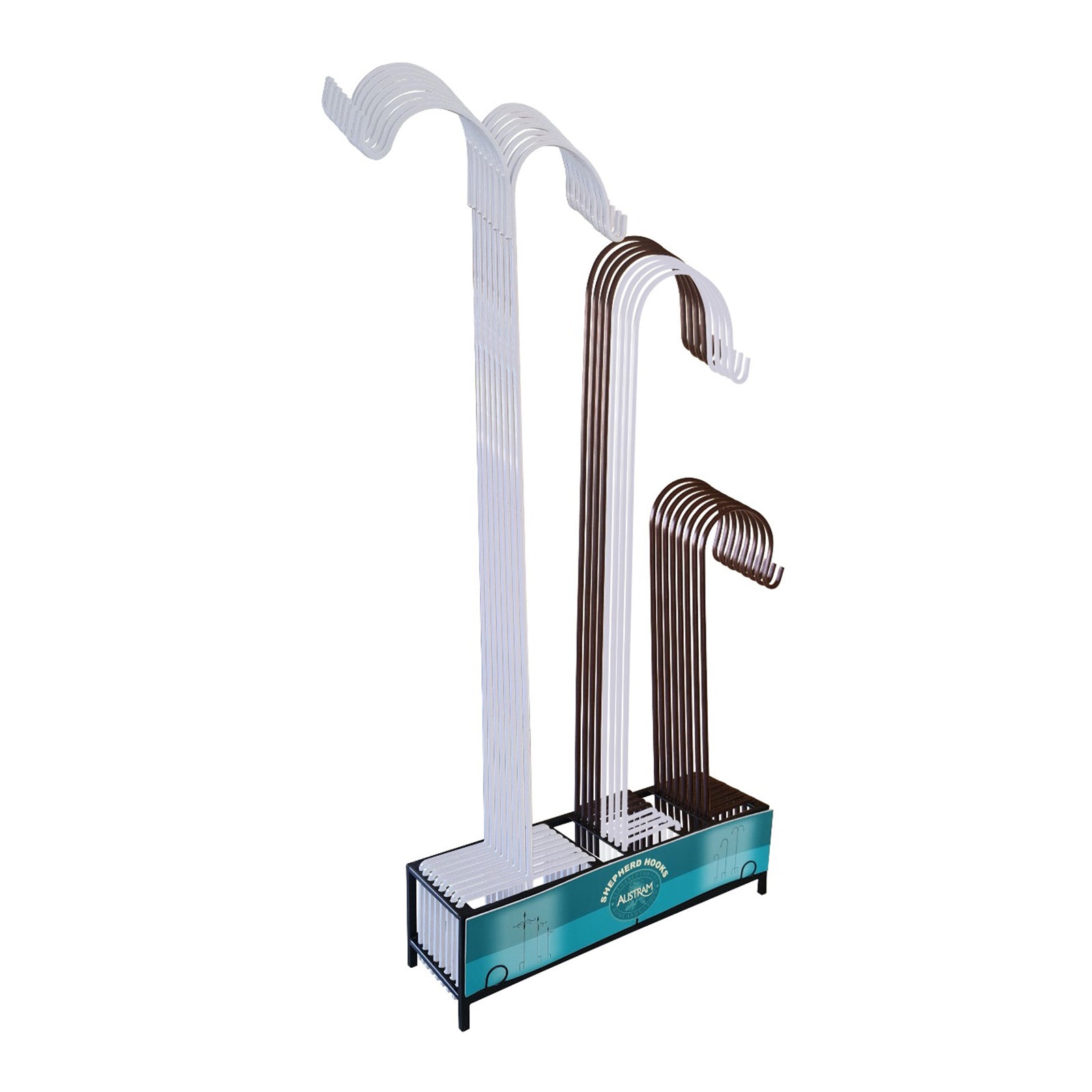 Square Shepherd Hook Assortment - Mixed Colors