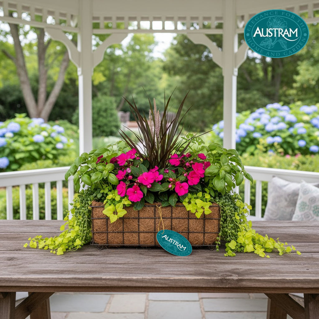 Progro Petite Rectangular Planter - Bronze