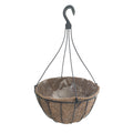 Progro Basic Planter w/ Plastic Hanger-Black