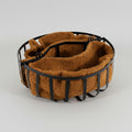 Hampton Pole Planter Set-Leather Black
