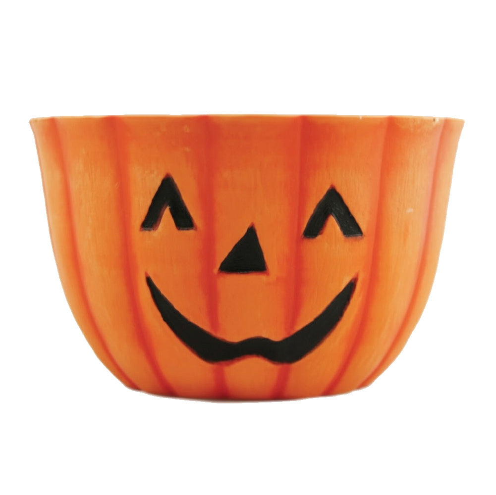 Plastic Pumpkin w/ face