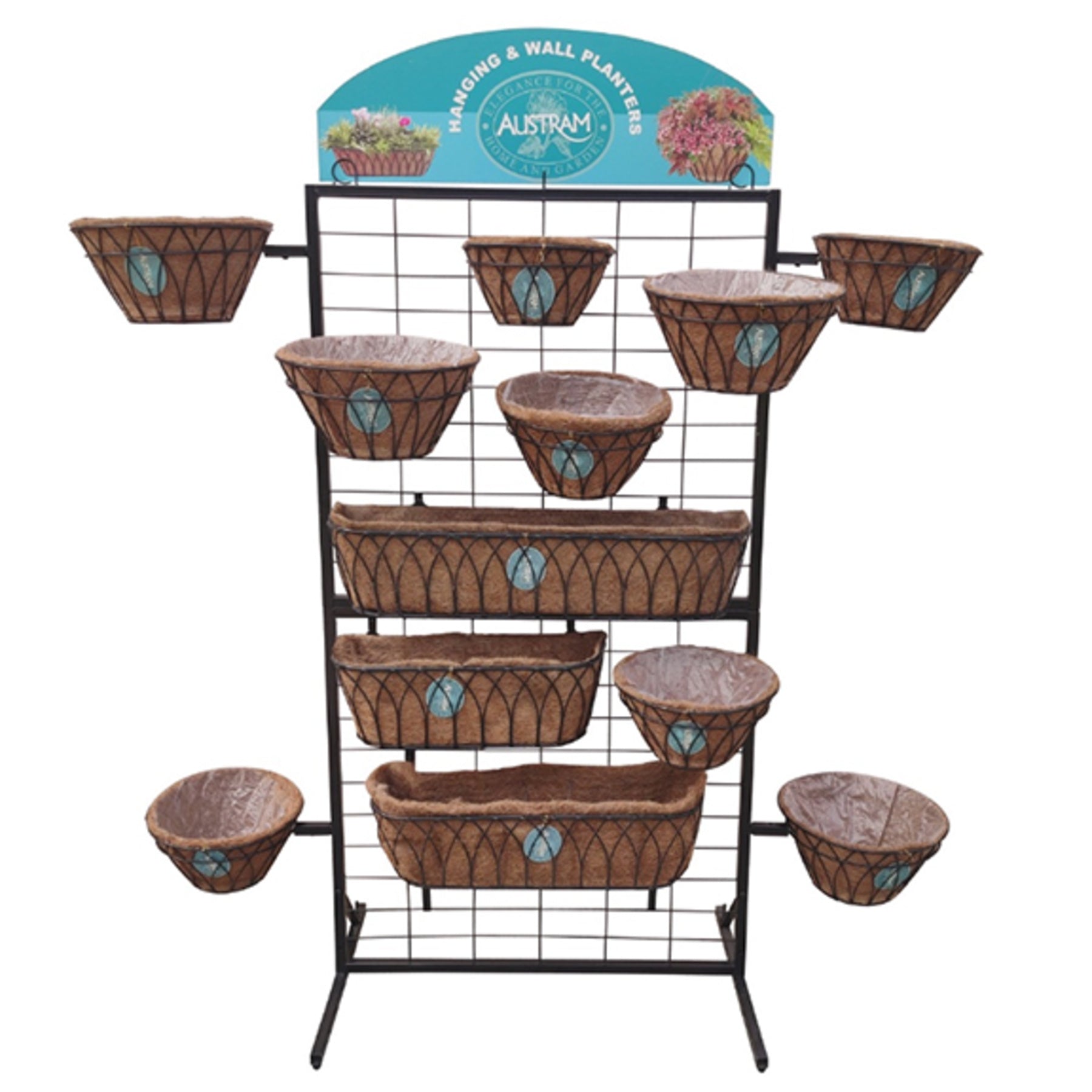 Display for Planters and Troughs