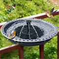 Solar Bird Bath Fountain