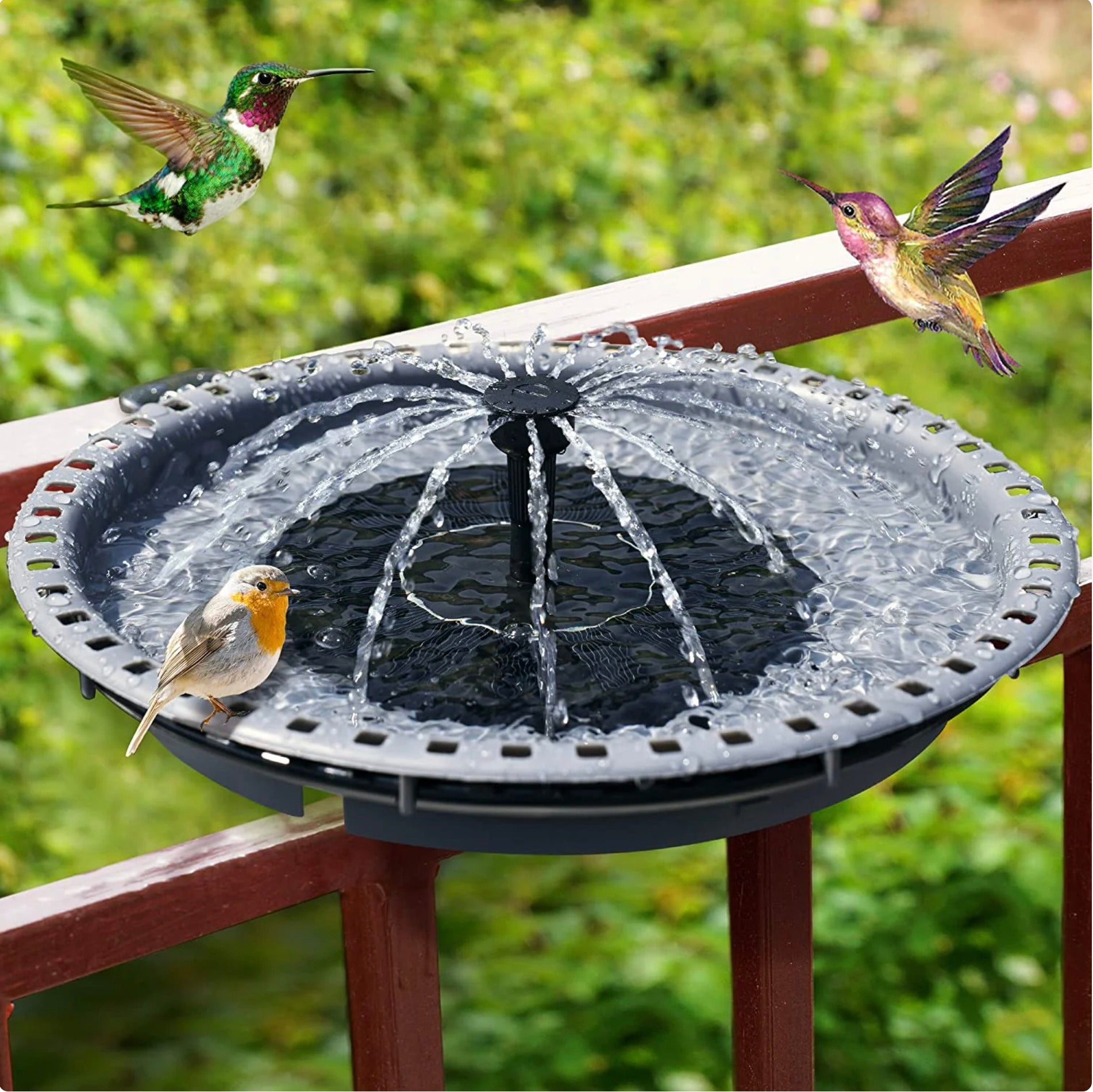 Solar Bird Bath Fountain